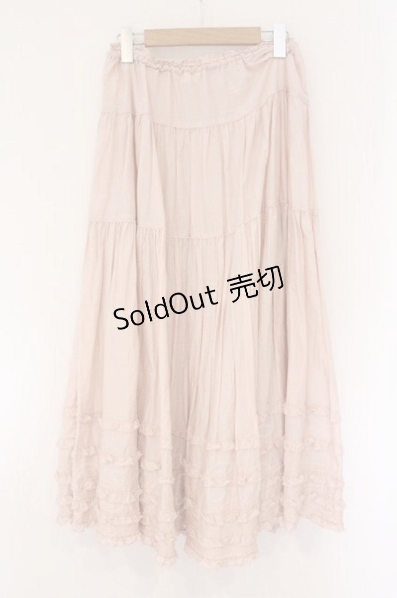 画像5: PINK HOUSE / ローンティアードスカート  ピンク O-26-04-06-115-LO-SK-IG-OS (5)