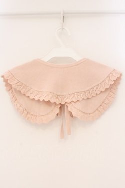 画像5: PINK HOUSE / テディ＆ローズモチーフ付きティペット  ピンク O-26-04-06-117-LO-ZA-IG-OS