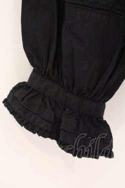 画像4: KETTY / ピコフリルセーラーブラウス  クロ O-26-04-06-118-EL-BL-IG-OS