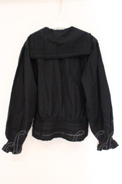 画像5: KETTY / ピコフリルセーラーブラウス  クロ O-26-04-06-118-EL-BL-IG-OS