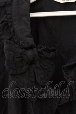 画像2: INGEBORG / ダブルカラーオーバーブラウス  クロ O-26-04-06-119-LO-BL-IG-OS