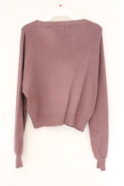 画像3: an another angelus / ローズカメオ釦ニットカーディガン  ピンク系 O-26-04-06-011-CA-TO-IG-OS