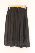Fi.n.t / フロントレースアップ起毛プリーツスカート  グレー O-26-04-06-013-CA-SK-IG-OS