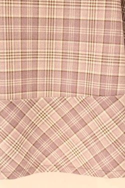 画像2: Fi.n.t / 裾切替チェックフレアースカート  ピンク O-26-04-06-018-CA-SK-IG-OS