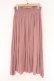 画像3: F i.n.t / シャーリングレースアップロングスカート  ピンク O-26-04-06-019-CA-SK-IG-OS (3)