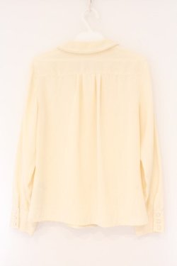 画像3: Fi.n.t / カメオレースモチーフ付きブラウス  クリーム O-26-04-06-025-CA-BL-IG-OS