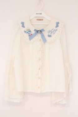 画像1: Amavel / Princess Afternoon tea Party ブラウス F シロ O-26-04-06-003-CA-OP-YM-OS