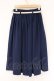 画像3: an another angelus / ビットベルト付きタックスカート  ネイビー O-26-04-06-027-CA-SK-IG-OS (3)