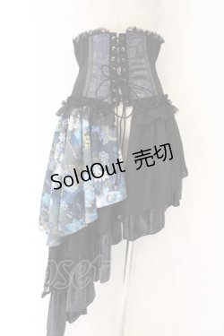 画像3: Qutie Frash / コルセットスカート  ブルー×ブラック O-26-04-07-039-QU-SK-OW-OS