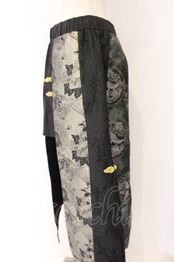 画像2: Qutie Frash / 2026年プレミアム-烏耀-チャイナスカート  ブラック O-26-04-07-046-QU-SK-OW-OS