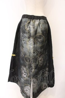 画像3: Qutie Frash / 2026年プレミアム-烏耀-チャイナスカート  ブラック O-26-04-07-046-QU-SK-OW-OS