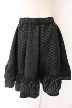 画像3: Qutie Frash / 2024年プレミアム-朧月-サーキュラースカート  ブラック O-26-04-07-048-QU-SK-OW-OS