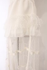 画像2: Qutie Frash / メッシュロングスカート   O-26-04-07-049-QU-SK-OW-OS (2)