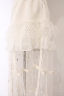 画像2: Qutie Frash / メッシュロングスカート   O-26-04-07-049-QU-SK-OW-OS