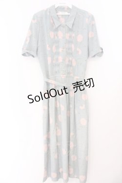 画像1: INGEBORG / カーネーションドットワンピース  ブルー系 O-26-04-07-007-LO-OP-IG-OS