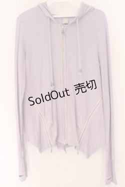画像1: Rozen Kavalier / シザーモチーフZIPパーカー  ラベンダー O-26-04-07-053-OO-TO-OW-OS