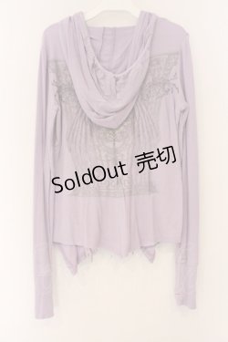 画像3: Rozen Kavalier / シザーモチーフZIPパーカー  ラベンダー O-26-04-07-053-OO-TO-OW-OS