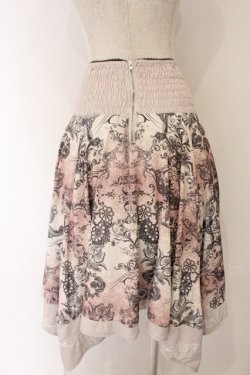画像3: Rozen Kavalier / ボタニカルオーナメント柄スカート  ピンク O-26-04-07-055-OO-SK-OW-OS