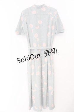 画像3: INGEBORG / カーネーションドットワンピース  ブルー系 O-26-04-07-007-LO-OP-IG-OS