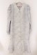 画像1: Swankiss / ジャガードワンピースコート  ブルーグレー O-26-04-07-059-CA-OP-OW-OS (1)