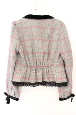 画像3: axes femme POETIQUE / ボリューム袖ジャケット M グレー O-26-04-07-060-AX-JA-OW-OS