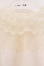 画像2: Angelic Pretty / レーシィドットビスチェ風ブラウス  アイボリー O-26-04-07-061-AP-BL-OW-OS (2)