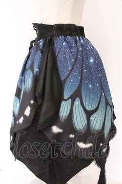 画像3: STAR FANTASY（海外ロリータブランド） / Butterfly Effectスカート  ブルー×クロ O-26-04-07-066-EL-SK-OW-OS