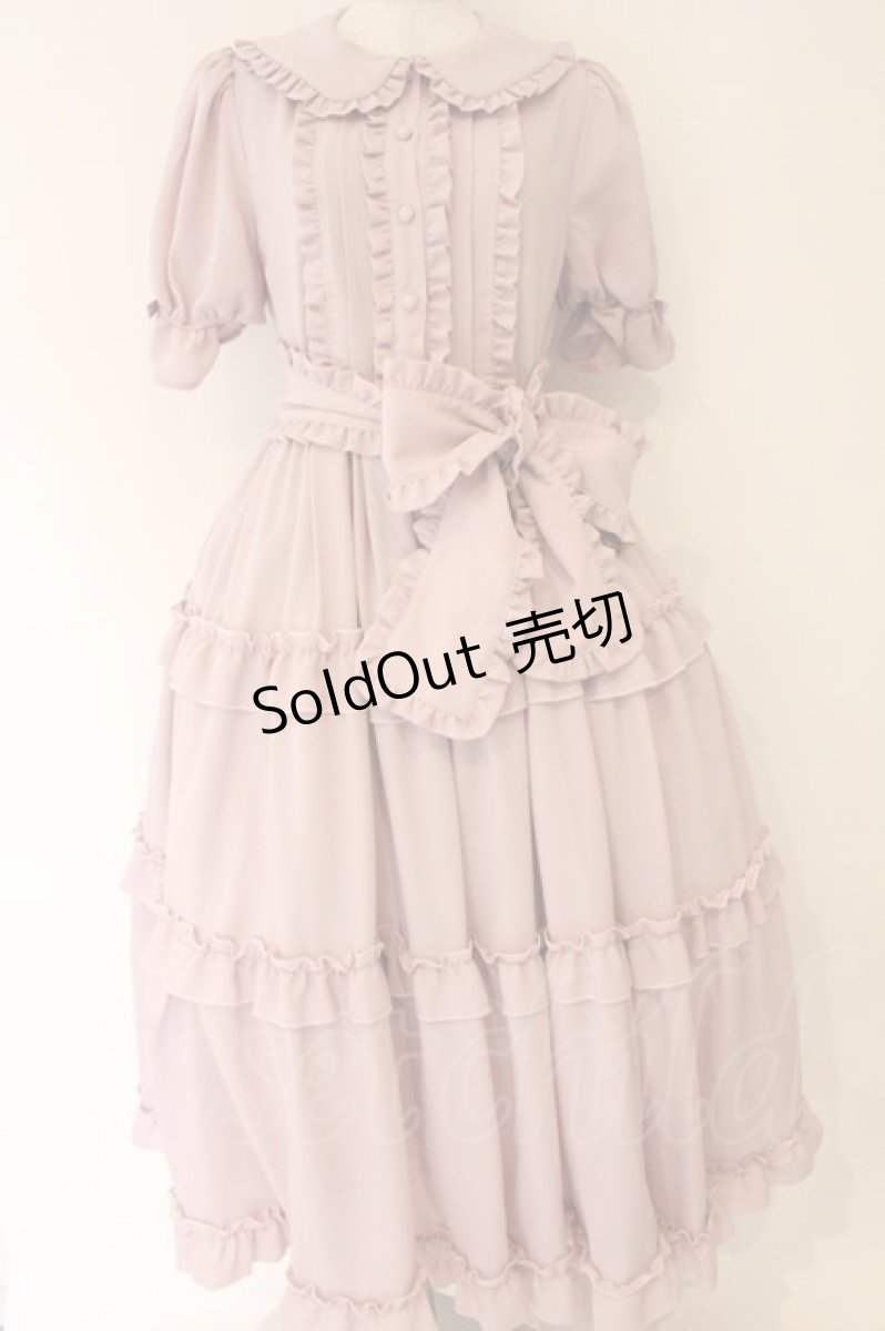 画像1: axes femme kawaii / ロマンティックフリルワンピース M ピンク O-26-04-07-067-AX-OP-OW-ZI (1)