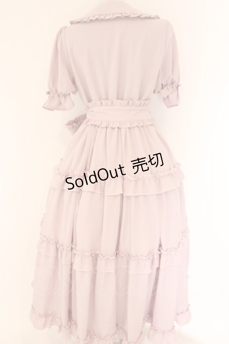 画像3: axes femme kawaii / ロマンティックフリルワンピース M ピンク O-26-04-07-067-AX-OP-OW-ZI (3)