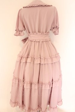 画像3: axes femme kawaii / ロマンティックフリルワンピース M ピンク O-26-04-07-067-AX-OP-OW-OS