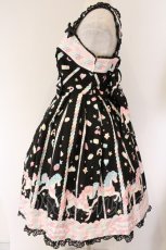 画像3: Angelic Pretty / Sugary Carnivalジャンパースカート  クロ O-26-04-07-068-AP-OP-OW-OS (3)
