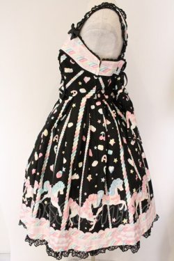 画像3: Angelic Pretty / Sugary Carnivalジャンパースカート  クロ O-26-04-07-068-AP-OP-OW-OS