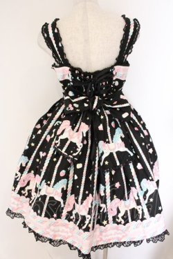 画像6: Angelic Pretty / Sugary Carnivalジャンパースカート  クロ O-26-04-07-068-AP-OP-OW-OS