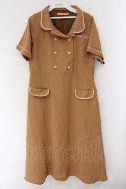 画像1: Fi.n.t / EMILIEワンピース  オレンジ系 O-26-04-07-012-CA-OP-IG-OS