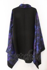 画像3: NieR Clothing / 着物風袖SHIRT【ROSE】　シャツ F ブラック×パープル O-26-04-07-015-PU-BL-OW-OS (3)