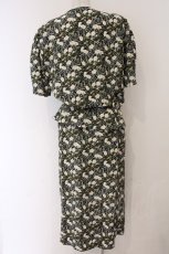 画像3: INGEBORG / フラワー総柄セットアップ  クロ O-26-04-07-017-LO-OP-IG-OS (3)