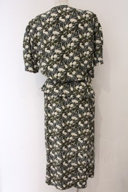 画像3: INGEBORG / フラワー総柄セットアップ  クロ O-26-04-07-017-LO-OP-IG-OS