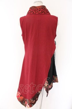 画像3: Qutie Frash / 着物インナーチュニック  レッド O-26-04-07-024-QU-TO-OW-OS