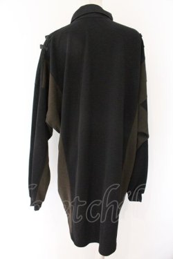 画像3: Qutie Frash / ミリタリーロングシャツ  ブラック O-26-04-07-025-QU-TO-OW-OS