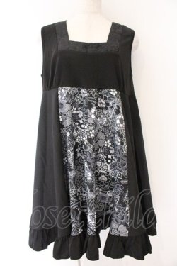 画像1: Qutie Frash / 2023年プレミアム-蘿月-ベビードール  ブラック O-26-04-07-026-QU-OP-OW-OS