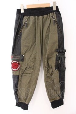 画像1: Qutie Frash / ミリタリーカーゴパンツ M カーキグリーン O-26-04-07-027-QU-PA-OW-OS