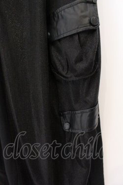 画像2: Qutie Frash / カーゴパンツ  ブラックラメ O-26-04-07-028-QU-PA-OW-OS