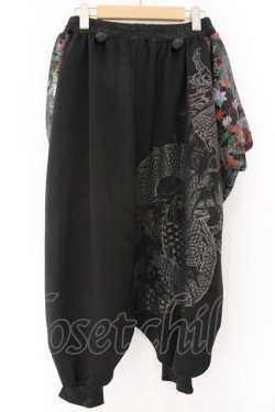 画像2: Qutie Frash / 【気楡茶閃洸】サルエルパンツ  ブラック O-26-04-07-030-QU-PA-OW-OS