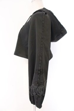 画像2: Qutie Frash / 2025プレミアムセット【黒豹】ショートパーカー  ブラック O-26-04-07-035-QU-TO-OW-OS