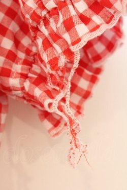 画像3: Dark Star Island / ギンガムチェックブラウス L アカ O-26-04-09-030-LO-BL-IG-OS