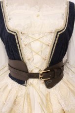 画像2: LOLITA他 / 白雪姫ワンピース M ネイビー×シロ O-26-04-09-003-LO-OP-IG-OS (2)