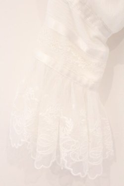 画像3: LOLITA他 / ラメ楊柳ブラウス  シロ O-26-04-09-032-LO-BL-IG-OS