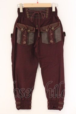 画像4: Ozz oneste / Phantom Thief パンツ  ワインレッド O-26-04-09-033-OO-PA-IG-OS