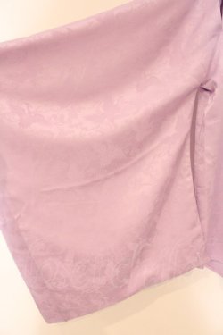 画像3: rezen / 鶴ジャガード狩衣風和袖シャツ M 藤色 O-26-04-09-034-LO-BL-IG-OS