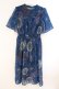 画像3: axes femme / 花火柄ワンピース F ネイビー O-26-04-09-043-AX-OP-IG-OS (3)